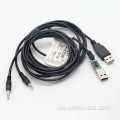 FTDI TTL-RS232 PL2303 USB an DC3.5 JACK-Kabel